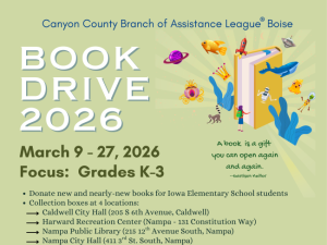 Read more about the article Canyon County Branch Book Drive